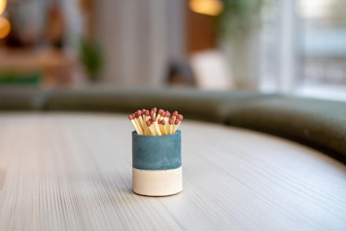 Match Striker Pots - TheNakedCandleCo