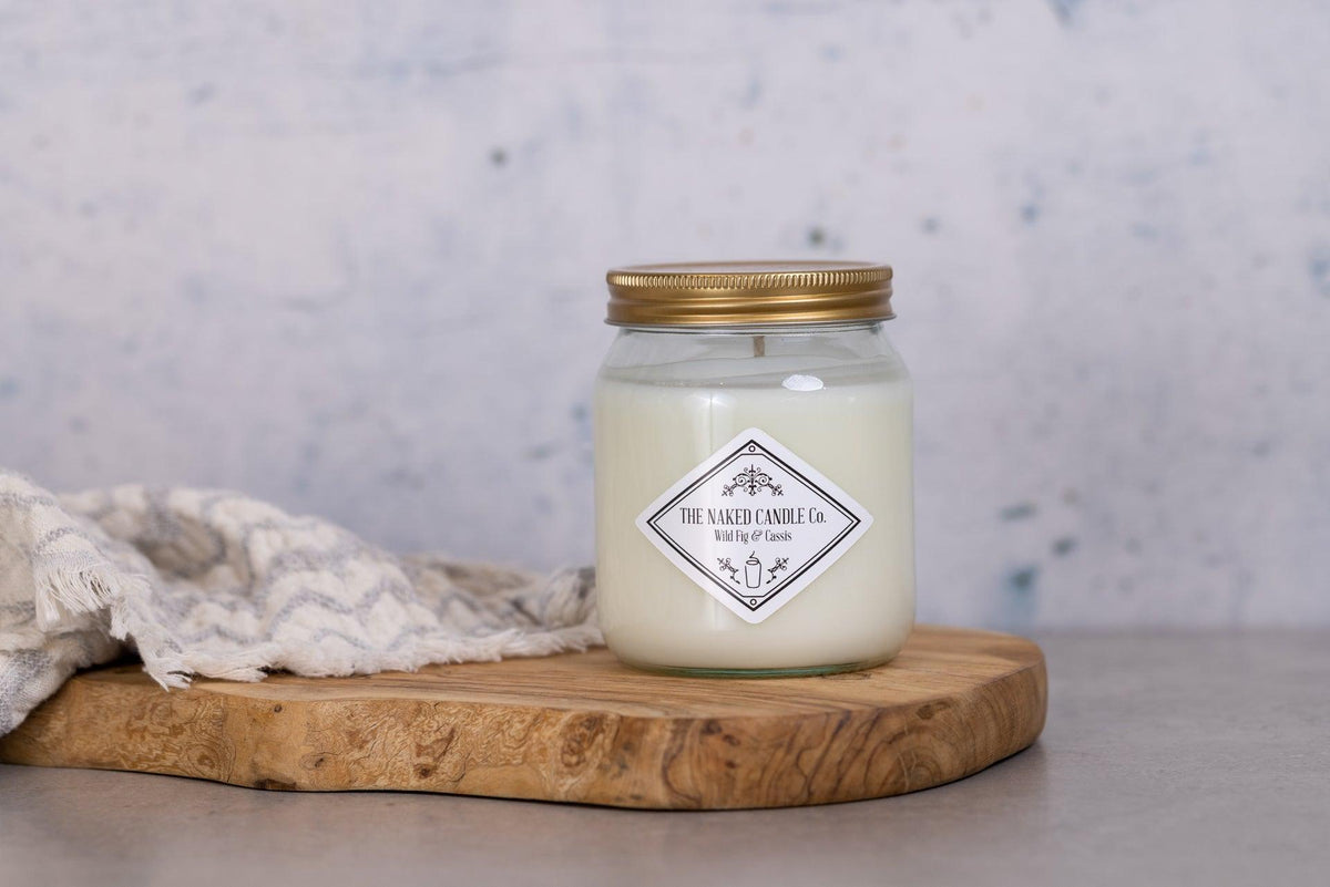 Signature Candle - Wild Fig & Cassis - TheNakedCandleCo