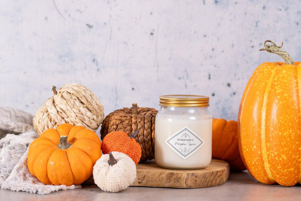 Signature Candle - Pumpkin Spice - TheNakedCandleCo