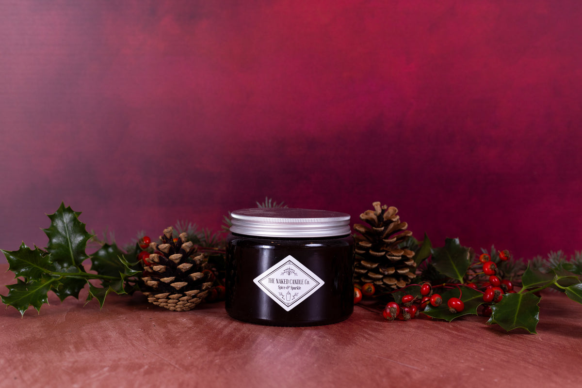 Double Wick Candle - Spice & Sparkle