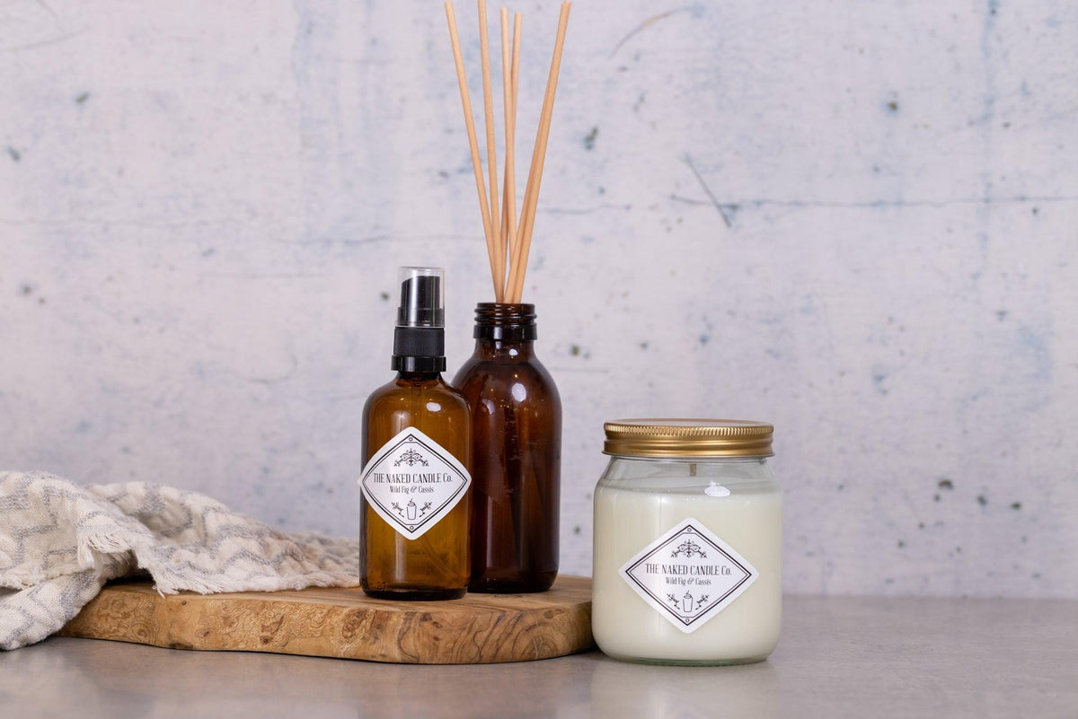 Full Signature Collection - Wild Fig & Cassis - TheNakedCandleCo